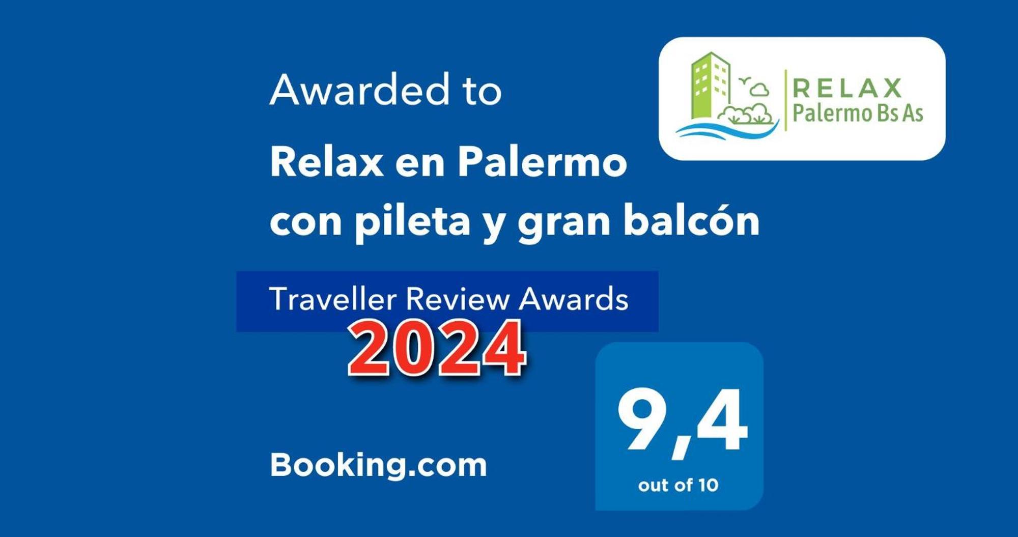 Relax En Palermo Con Gran Balcon Y Wifi 300Mb Leilighet Buenos Aires Eksteriør bilde